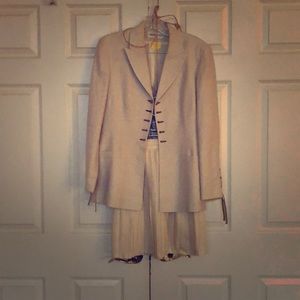 Linen suit. Great for weddings & business+ Church